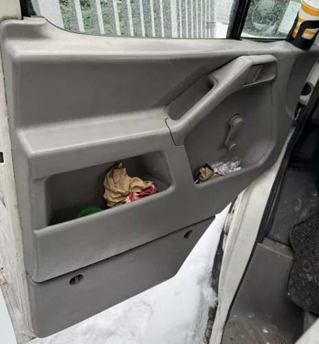 VW LT 35 2D Türverkleidung Verkleidung Tür vorne links grau Seitenverkleidung (179200)