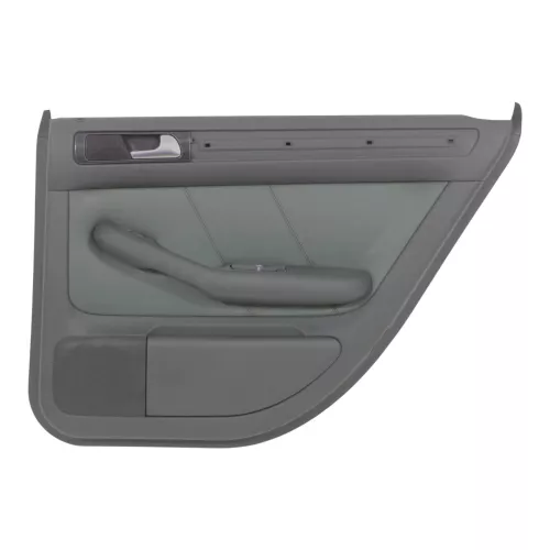 1x Audi A6 4B Türverkleidung Verkleidung Tür hinten rechts Leder grün farngrün (179248)