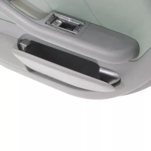 1x Audi A6 4B Türverkleidung Verkleidung Tür hinten rechts Leder grün farngrün (179248)