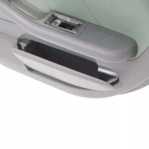 1x Audi A6 4B Türverkleidung Verkleidung Tür hinten rechts Leder grün farngrün (179248)