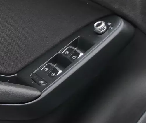 A4 8K A5 ektrischer Fensterheber Schalter vorne links 4-Fach Chrom silber +Spieg