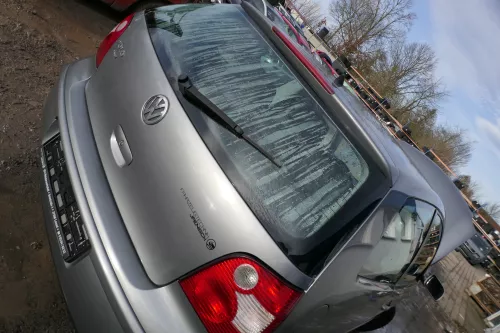 VW Polo 9N 9N3 Stoßstange Heckstoßstange hinten grau LD7W (179426)