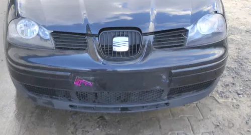 Seat Arosa 6H Stoßstange Frontstoßstange vorne grau silber L041 Facelift + Grill (179454)