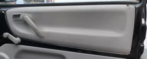 1x VW Lupo Arosa Türverkleidung Verkleidung Tür vorne rechts oben grau (179459)