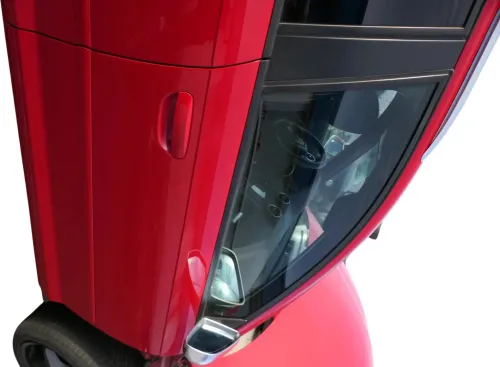 Audi A3 8P 4/5 Türer Tür vorne rechts Beifahrertür Türblatt rot LY3J Sportback (179479)
