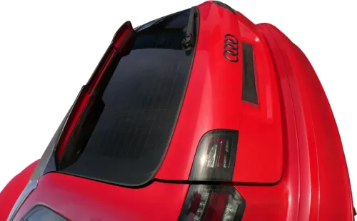 Audi A3 8P Stoßstange Stoßfänger hinten 4/5-Türer rot LY3J - Doppelrohr Sportbac (179494)
