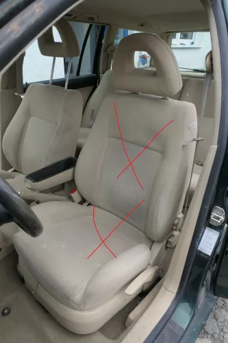 Golf 4 Türdichtung Dichtung Tür vorne links Fahrertür 4-Türer + Kombi hellbeige