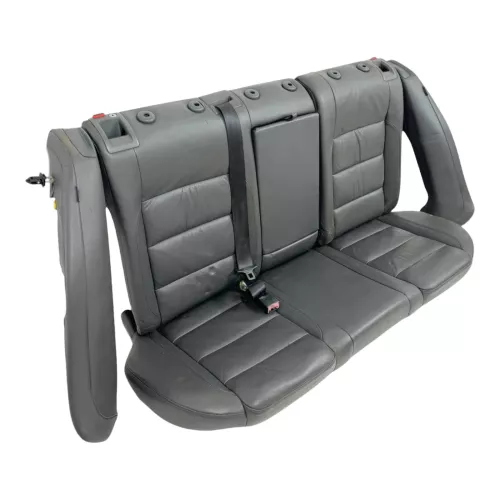VW Jetta 1K Sitz Rückbank Rücksitzbank Sitze Leder Lehne anthrazit (179761)