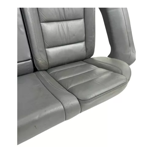 VW Jetta 1K Sitz Rückbank Rücksitzbank Sitze Leder Lehne anthrazit (179761)