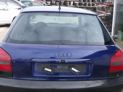 A3 8L bis cBj. ca1999 Heckklappe Kofferraumklappe Klappe hinten blau LZ5K Scheib (179911)