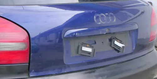 A3 8L bis cBj. ca1999 Heckklappe Kofferraumklappe Klappe hinten blau LZ5K Scheib (179911)
