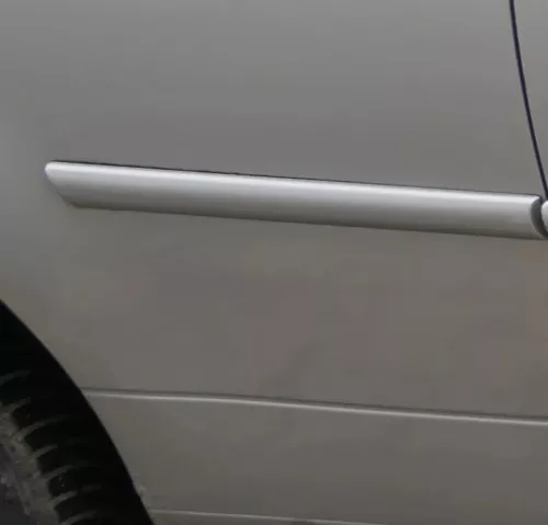 Lupo NUR Zierleiste Leiste Abdeckung Seite Seitenteil rechts hinten silber LA7W