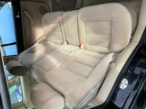 VW Golf 4 Bora Variant Kombi Sitz Rückbank Rücksitzbank hinten Sitze hellbeige (179989)