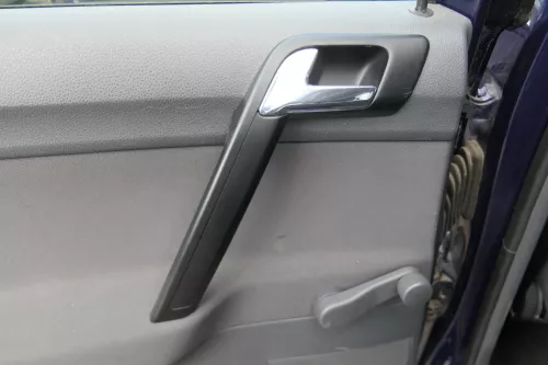 1x VW Polo 9N 9N3 Türverkleidung Verkleidung Tür hinten links 4/5-Türer dunkel  (180021)