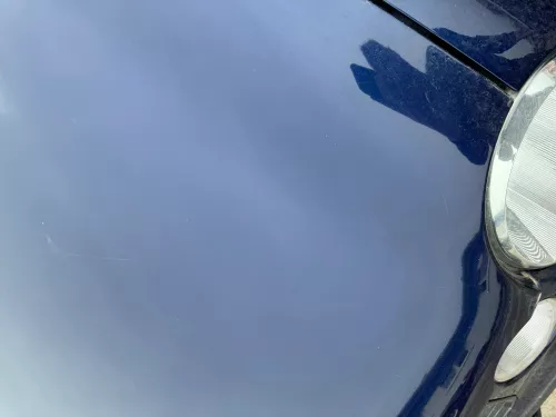 VW Polo 9N Motorhaube Klappe Haube vorne blau LB5N bis ca. Bj. 2004 (180037)