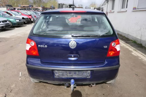 VW Polo 9N3 9N Heckklappe Kofferraumklappe Klappe blau LB5N ohne Anbauteile (180039)