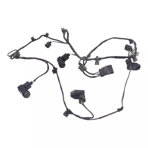 4x Seat Altea 5P Einparkhilfe PDC Kabelbaum Parksensoren hinten schwarz LS9N (180206)