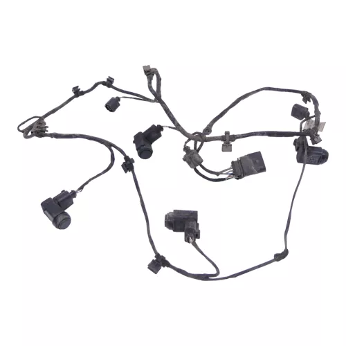 4x Seat Altea 5P Einparkhilfe PDC Kabelbaum Parksensoren hinten schwarz LS9N (180206)