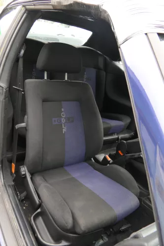 Golf 3 1E Cabrio Sitz Beifahrersitz vorne rechts 2/3Türer Sportsitz Bon Jovi SHZ (180240)