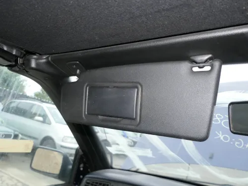 2x VW Golf 3 Cabrio 4 Sonnenblenden Sonnenblende rechts+links vorne schwarz (180248)