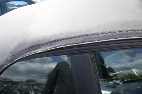 VW Golf 3 & 4 1E Cabrio Dach Scheibe Verdeck schwarz elektrisch - Mängel (180254)