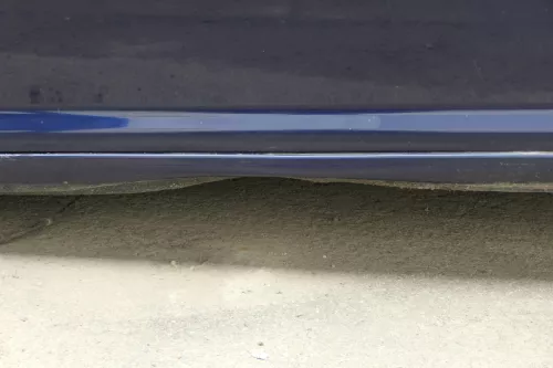 VW Golf 4 Tür vorne rechts Beifahrertür 2/3-Türer blau LB5N ohnAnbauteile (180274)