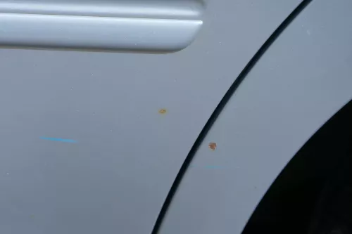 Audi A3 8L Tür Türblatt hinten links 4/5-Türer blau LY7R  (180334)