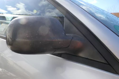 VW Passat 3B 3BG elektrischer Spiegel Außenspiegel rechts mit Glas schwarz matt. (180366)