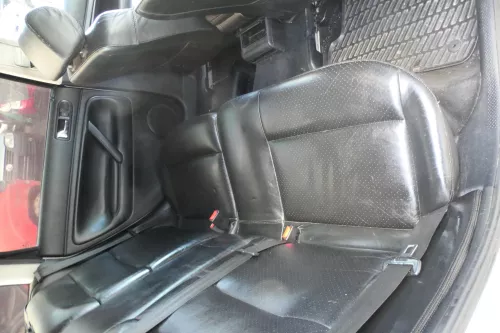 VW Passat 3B 3BG Kombi Sitz Rückbank Rücksitzbank Sitzfläche Sitze Leder schwarz (180377)