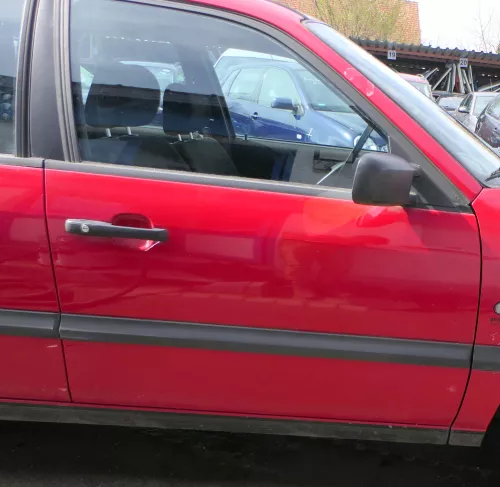 VW Passat 3A 35i Kombi Limo Tür vorne rechts Beifahrertür rot LY3D ohneAnbautei (180447)