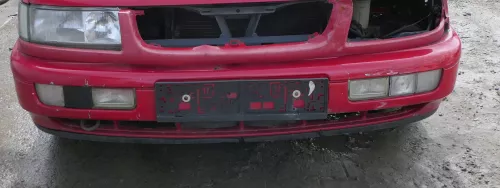 VW Passat 3A 35i Stoßstange vorne Frontstoßstange Pralldämpfer rot LY3D GL G (180450)
