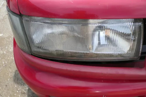 VW Passat 3A 35i Stoßstange vorne Frontstoßstange Pralldämpfer rot LY3D GL G (180450)