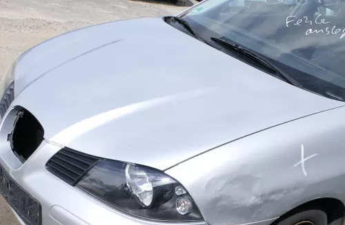 Seat Ibiza 6L Motorhaube Haube Klappe vorne silber grau LS7N 6L0823031D (180636)