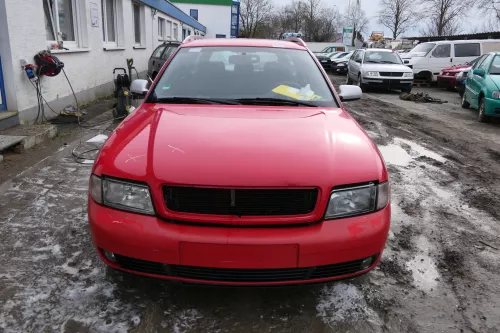 Audi A4 B5 Kombi + Limo Stoßstange vorne Frontstoßstange rot LY3H Facelift (180686)