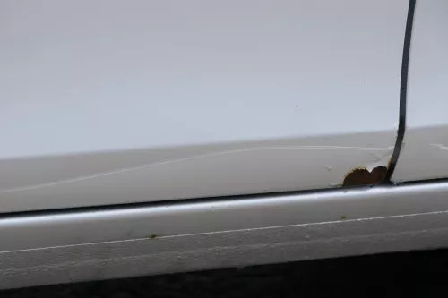 Fabia 5J Kombi + Limo Tür vorne links Fahrertür - silber LA7W -ohne Anbauteile (180760)