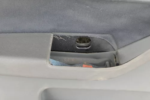 1x A3 8L Türverkleidung Verkleidung Tür vorne links 4/5-Türer onyx /schiefer (180802)
