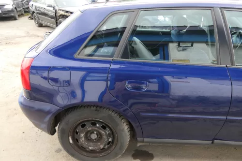 Audi A3 8L Tür Türblatt hinten rechts 4/5-Türer - blau LZ5K