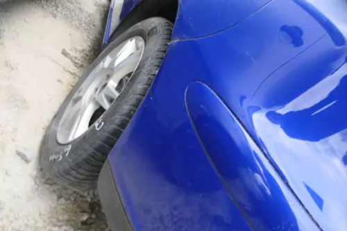 Seat Ibiza 6L Stoßstange Heckstoßstange hinten blau LS5G (180867)