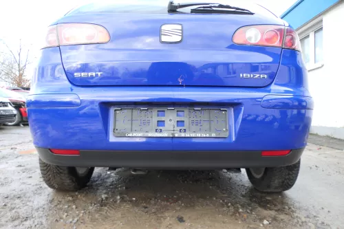 Seat Ibiza 6L Stoßstange Heckstoßstange hinten blau LS5G (180867)