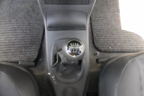 VW Lupo Polo 6N2 Schaltknauf Schaltsack Schaltung Schaltknüppel schwarz Leder (180906)