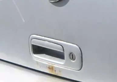 Polo 6N Golf 4 6N2 Lupo Griff Heckkklappe Heckklappengriff silber LA7W Öffner