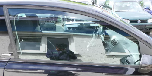 VW Polo 6R vorne rechts Fenster Scheibe in Tür Fensterscheibe 2/3-Türer (180947)