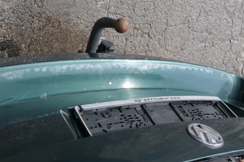 VW Golf 4 Bora Kombi Stoßstange hinten Heckstoßstange Stoßfänger grün LC6M (181041)