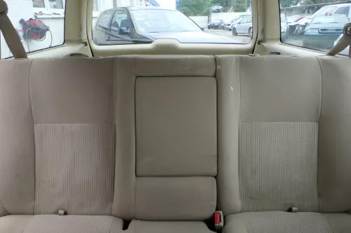 VW Golf 4 Bora Variant Kombi Sitz Rückbank Rücksitzbank hinten Sitze hellbeige (181046)
