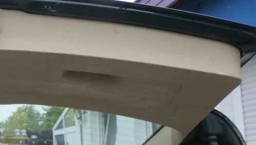 Golf 4 Kombi Abdeckung Verkleidung Kofferraum hinten Heckklappe Deckel Hellbeige (181054)