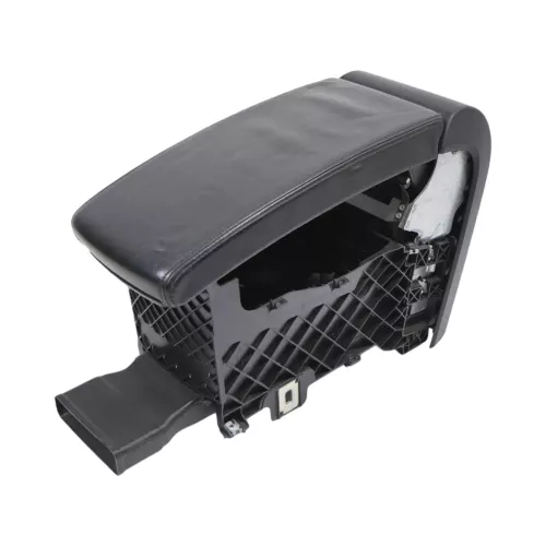 VW Passat 3C Mittelarmlehne Armlehne Fach Deckel Leder schwarz