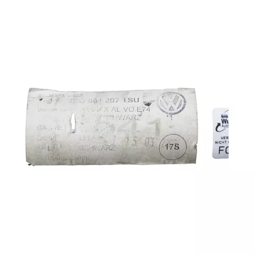 VW Passat 3C Mittelarmlehne Armlehne Fach Deckel Leder schwarz (181060)