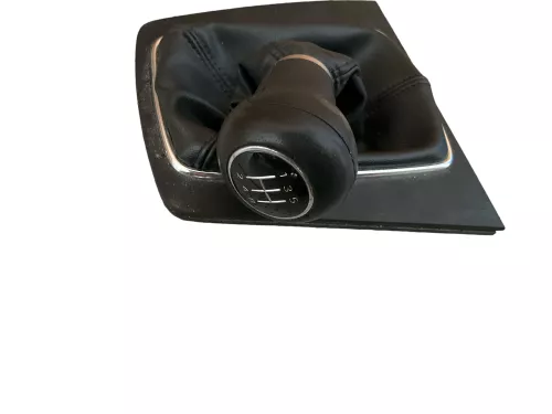 Audi A4 B6 8E Schaltknauf Schaltsack Schaltknüppel 5-Gang Leder original (181075)