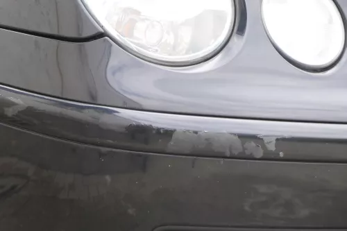 VW Polo 9N Stoßstange Frontstoßstange vorne schwarz LC9Z (181105)