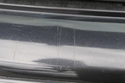 VW Polo 9N 9N3 Stoßstange Heckstoßstange hinten schwarz LC9Z (181126)